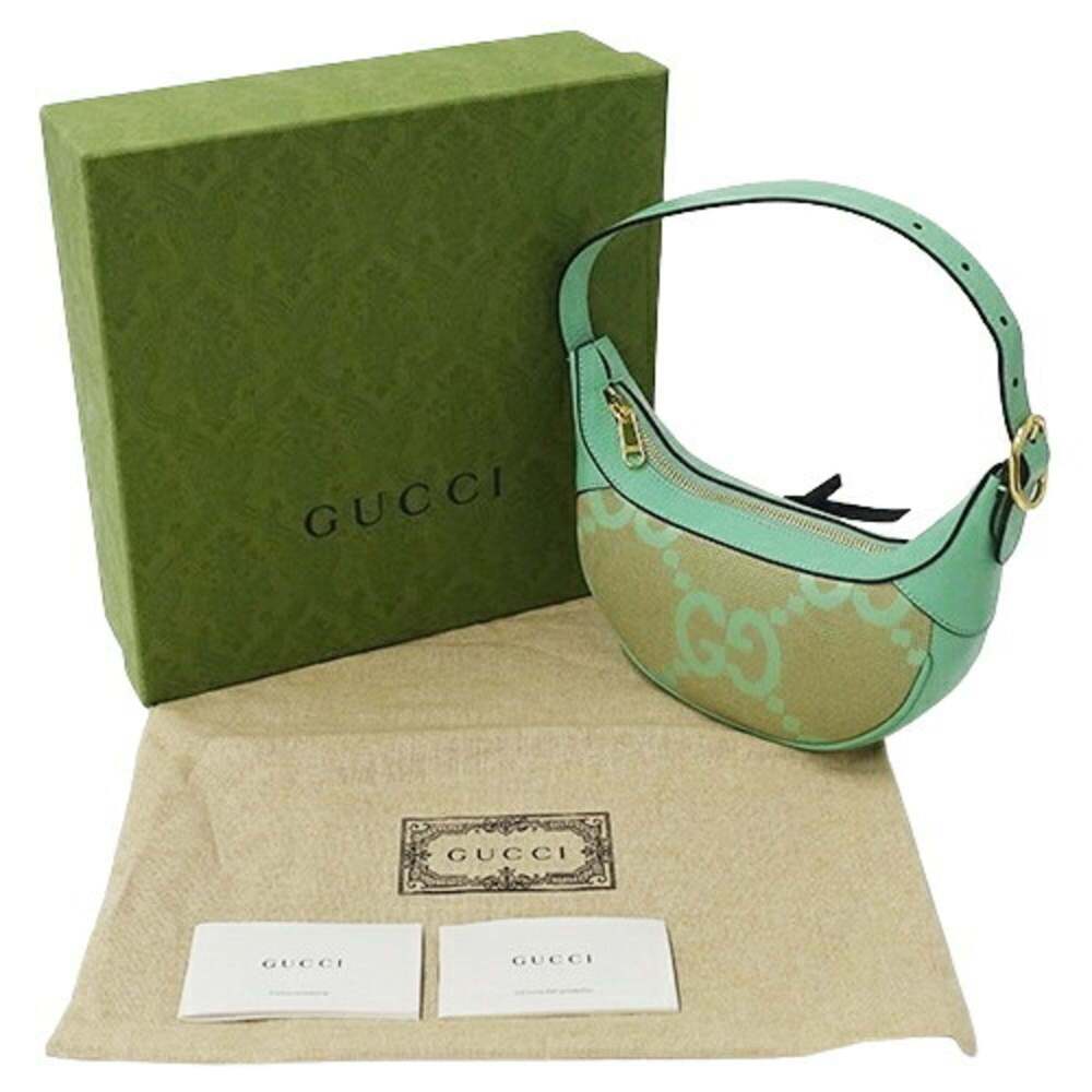 GUCCI Authentic Cream Canvas Shoulder Bag - Picture 8 of 12